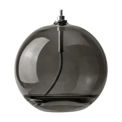 Mette Ditmer Andet Boligtilbehør|Lysestager>Aura Oil Lamp Smoke Grey Medium
