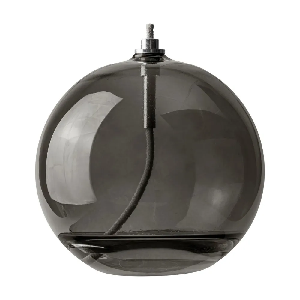 Mette Ditmer Andet Boligtilbehør|Lysestager>Aura Oil Lamp Smoke Grey Medium