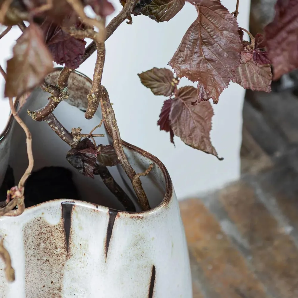 Mette Ditmer Andet Boligtilbehør|Vaser>By Hand Curve Vase Off-White Large