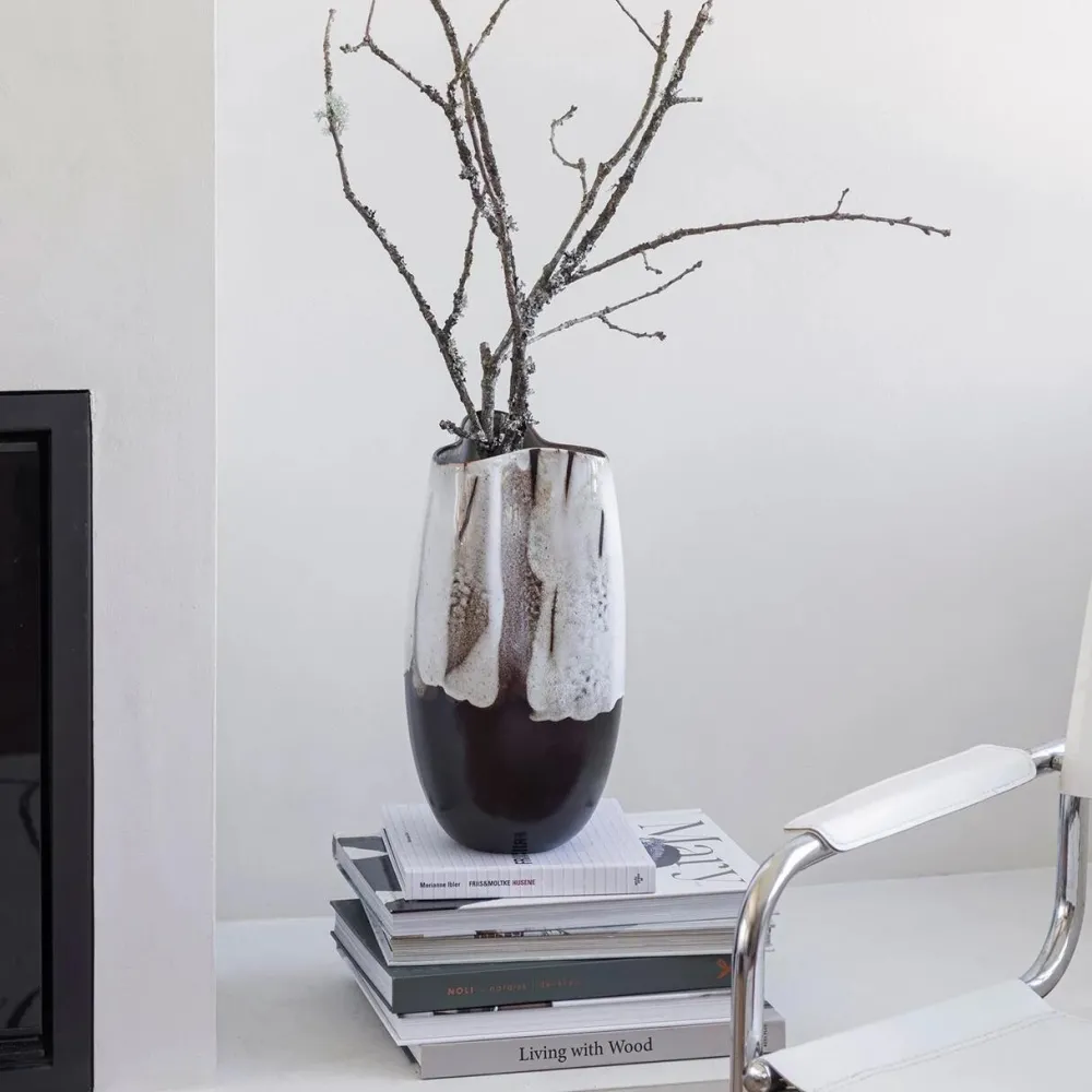 Mette Ditmer Andet Boligtilbehør|Vaser>By Hand Curve Vase Off-White Large