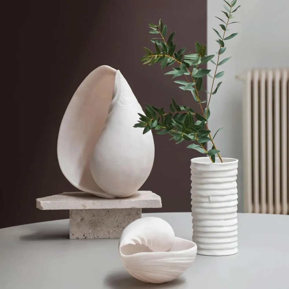 Mette Ditmer Andet Boligtilbehør>Conch Shell Large Off-White