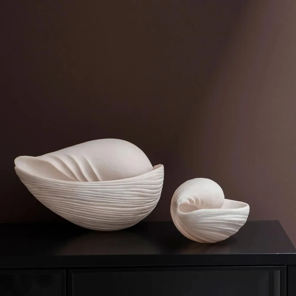 Mette Ditmer Andet Boligtilbehør>Conch Shell Large Off-White