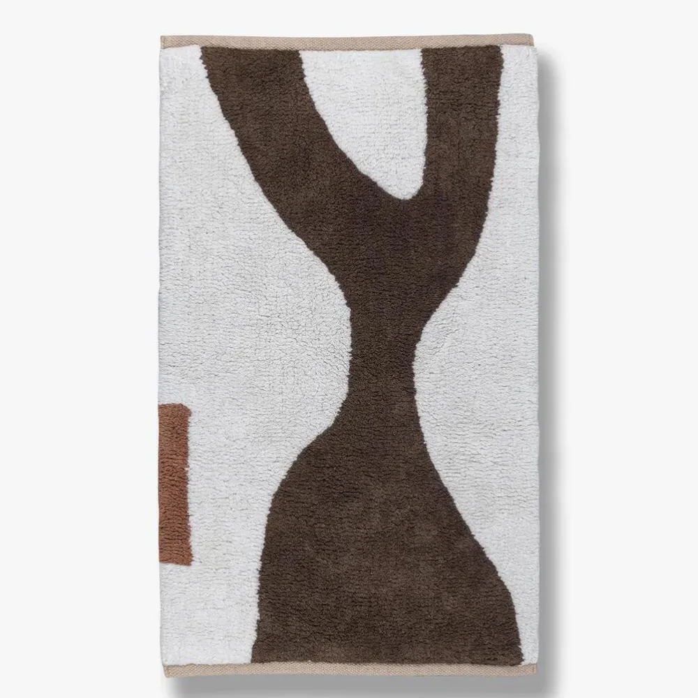 Mette Ditmer Tæpper & Måtter>Figura Rug Brown Small