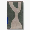 Mette Ditmer Tæpper & Måtter>Figura Rug Dark Olive Small