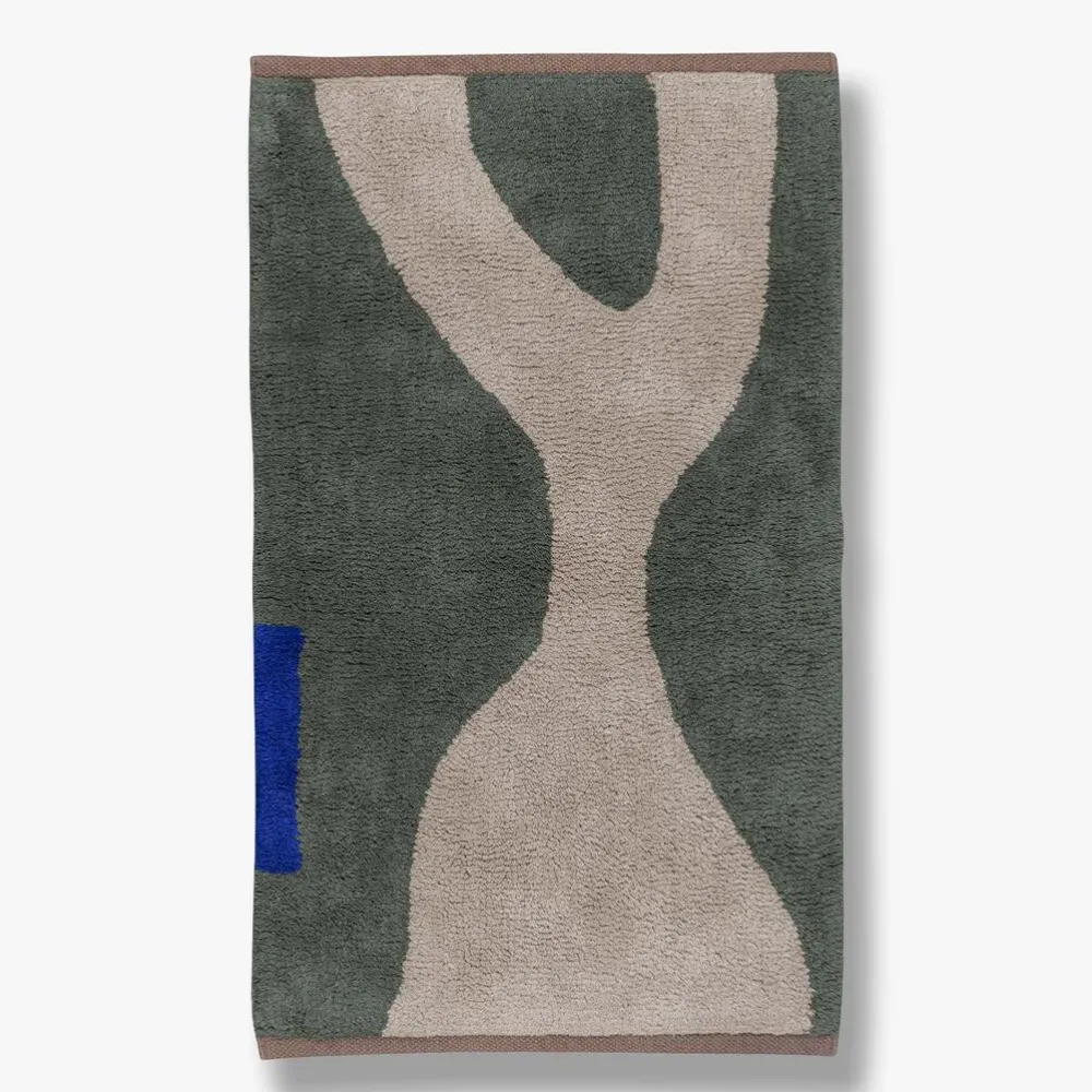 Mette Ditmer Tæpper & Måtter>Figura Rug Dark Olive Small