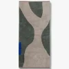 Mette Ditmer Tæpper & Måtter>Figura Rug Dark Olive Medium