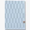 Mette Ditmer Badeværelse>Geo Towel Light Blue