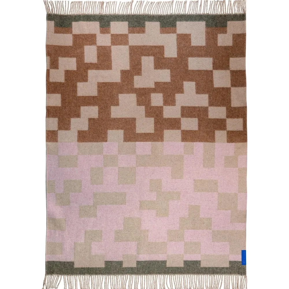Mette Ditmer Plaider>Maze Throw Powder Rose