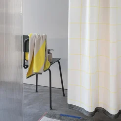 Mette Ditmer Badeværelse>Mesh Shower Curtain Yellow