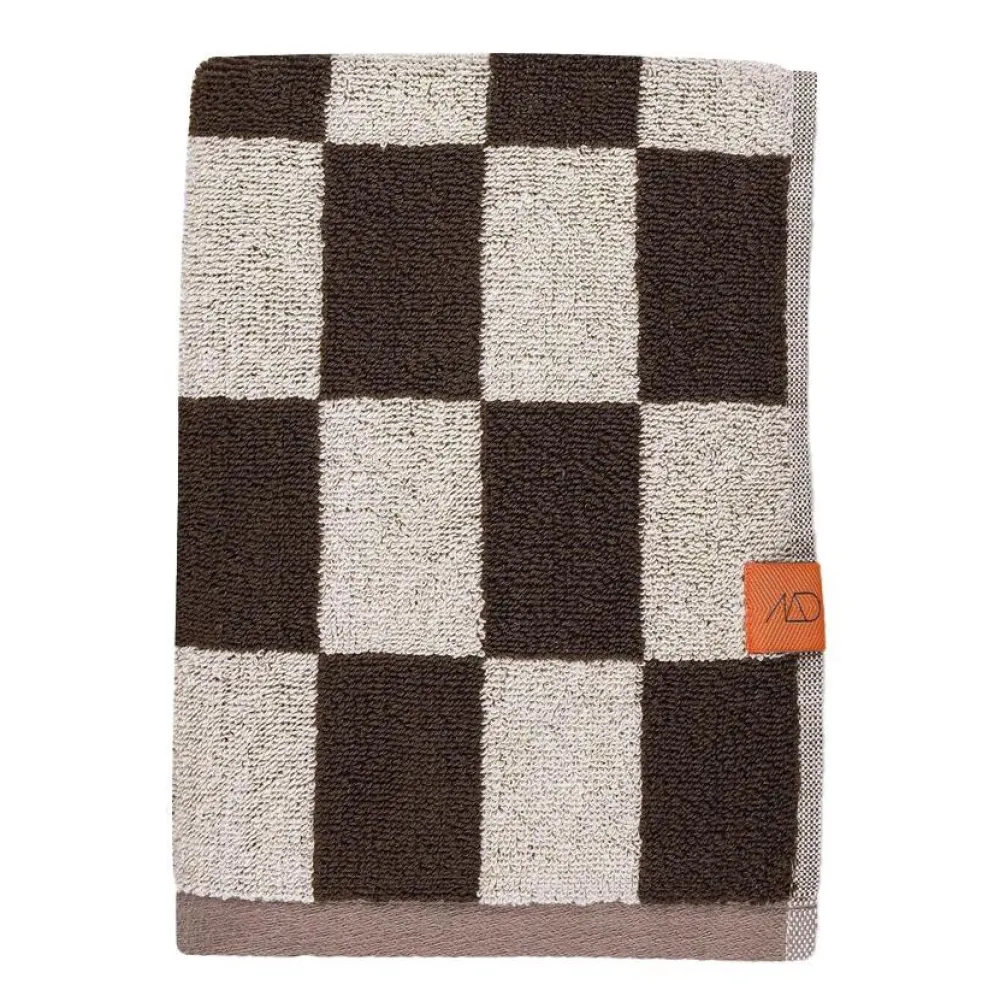 Mette Ditmer Badeværelse|Badtekstiler>Retro Bath Towel Chocolate