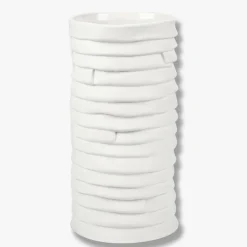 Mette Ditmer Vaser>Ribbon Vase Off-White Large