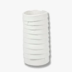 Mette Ditmer Andet Boligtilbehør|Vaser>Ribbon Vase Off-White Small