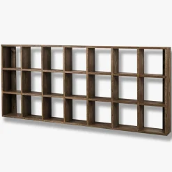 Mette Ditmer Hylder|Reoler & Skabe>Showcase Set Box Oak/Dark Oiled Large