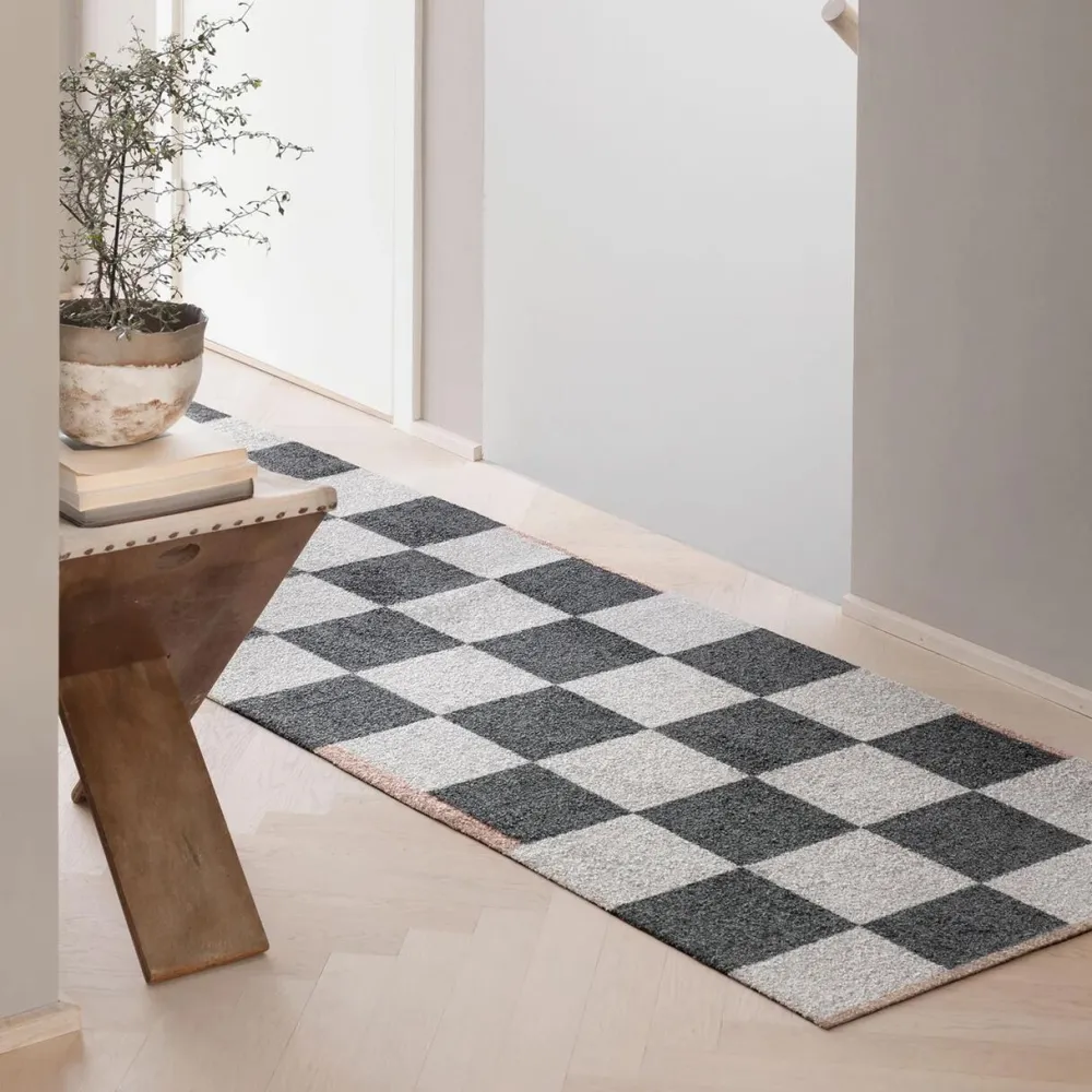 Mette Ditmer Entré|Badeværelse>Square All-Round Mat Dark Grey Large