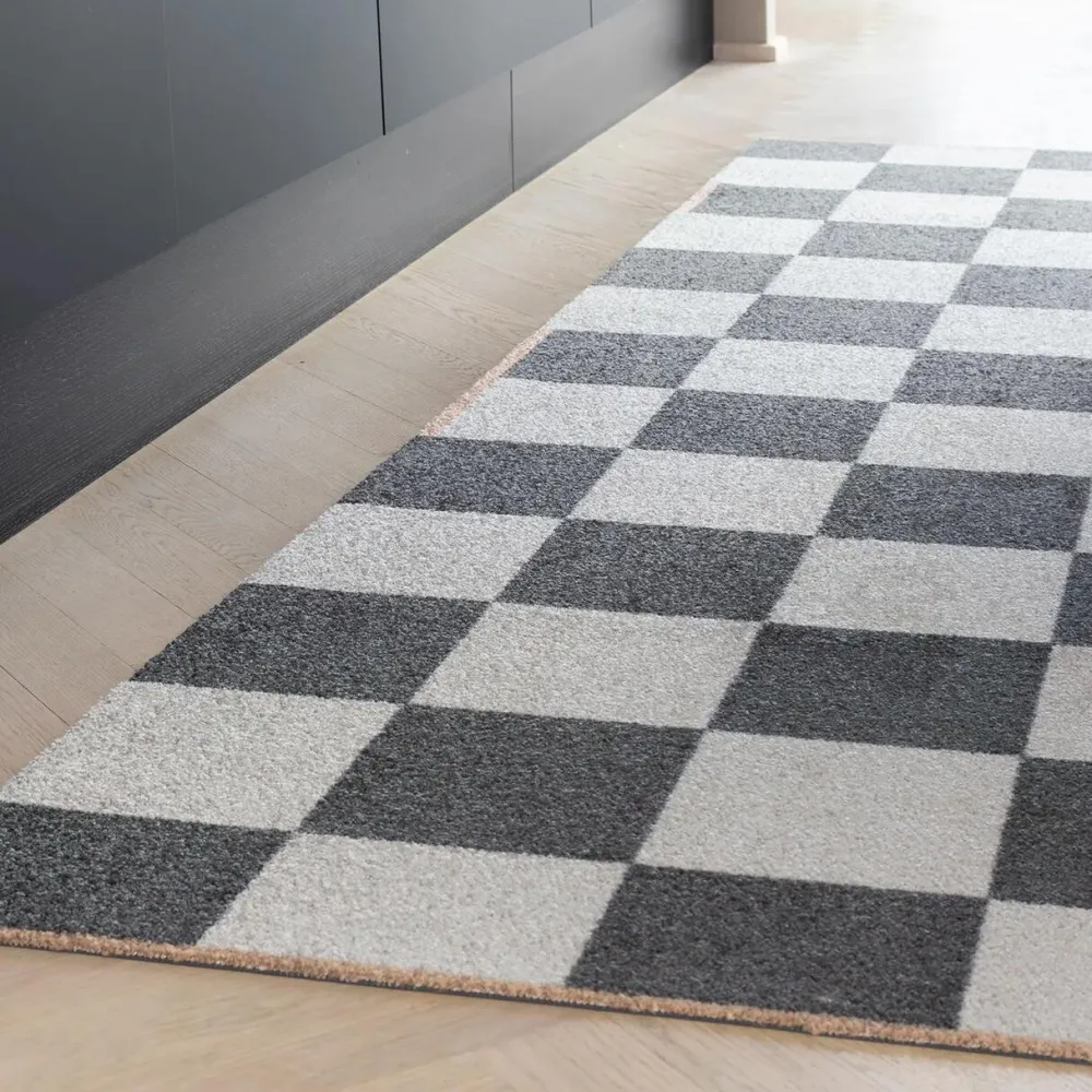 Mette Ditmer Entré|Badeværelse>Square All-Round Mat Dark Grey Large