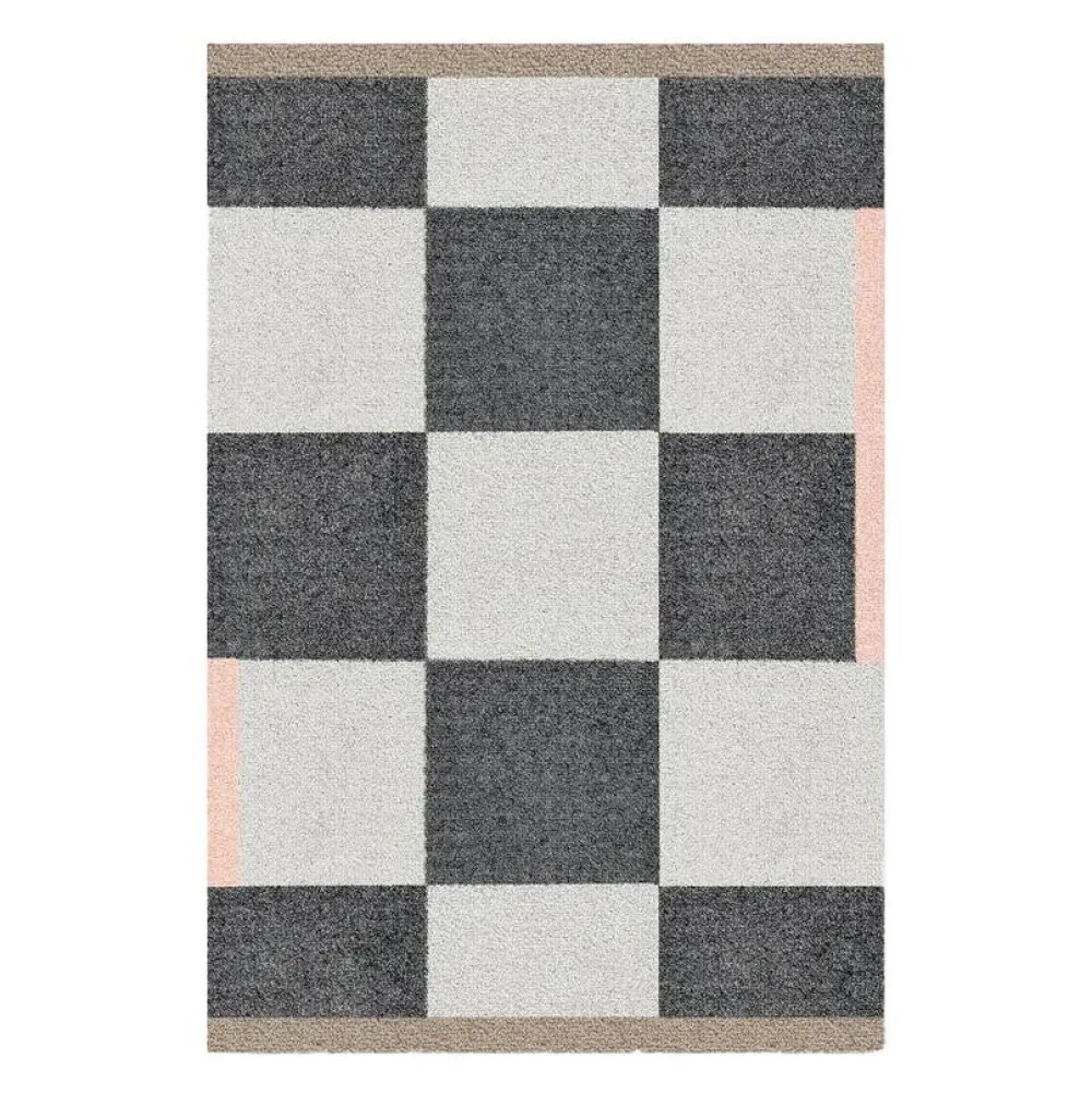 Mette Ditmer Entré|Badeværelse>Square All-Round Mat Dark Grey Small