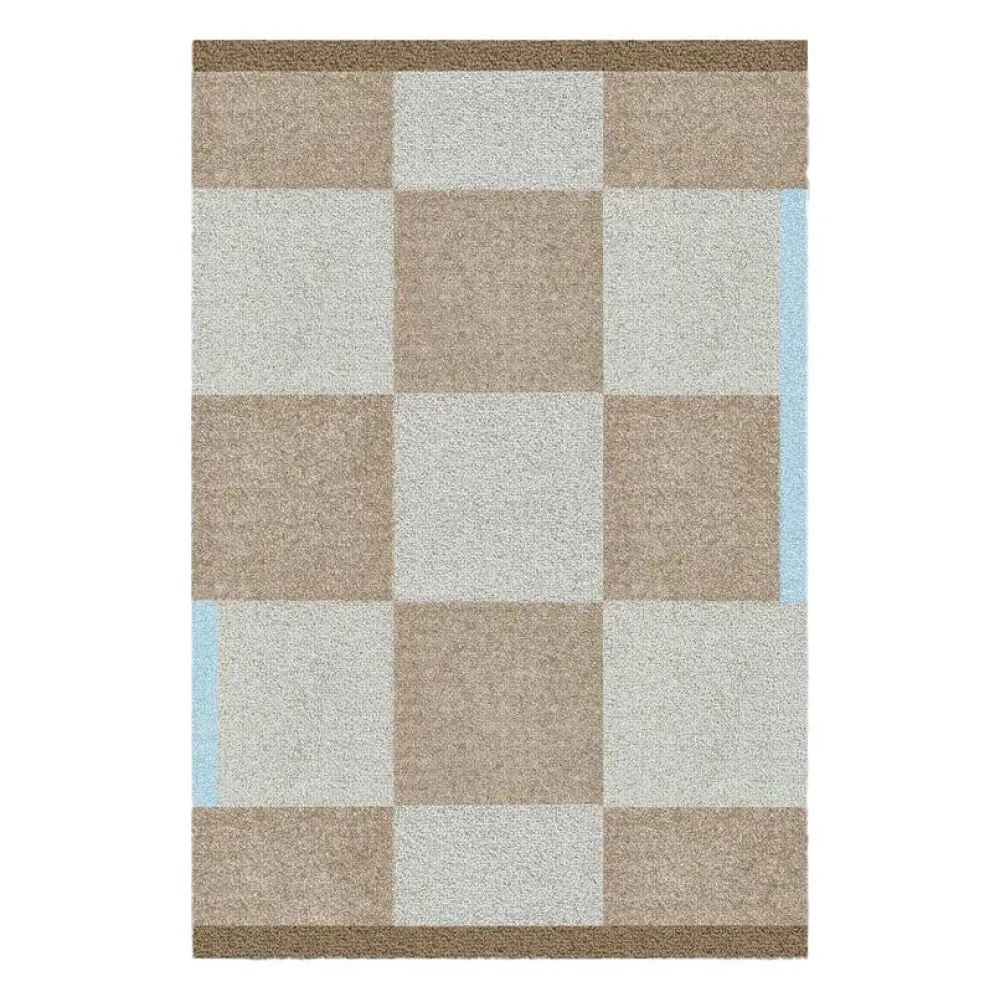 Mette Ditmer Entré|Tæpper & Måtter>Square All-Round Mat Camel Small