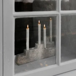 Mette Ditmer Andet Boligtilbehør|Lysestager>Step Six Candleholder Chalk