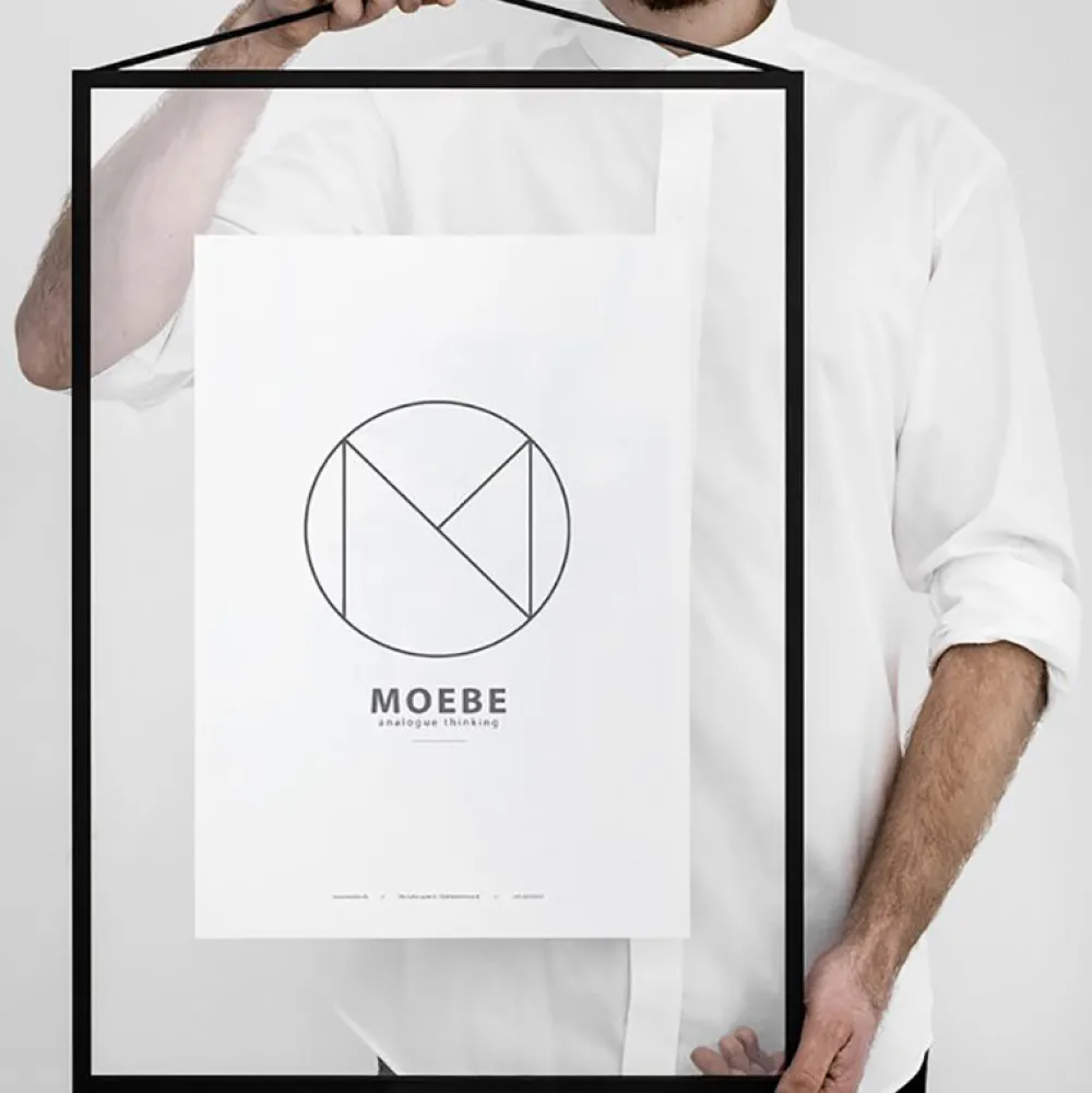 Moebe Stue|Badeværelse>Black Frame A2