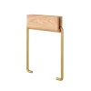Moebe Badeværelse>Toilet Roll Holder Oak/Brass