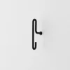 Moebe Knager & Greb|Entré>Wall Hook Small Black 2-pak