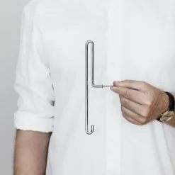 Moebe Knager & Greb>Wall Hook Stainless Steel Large