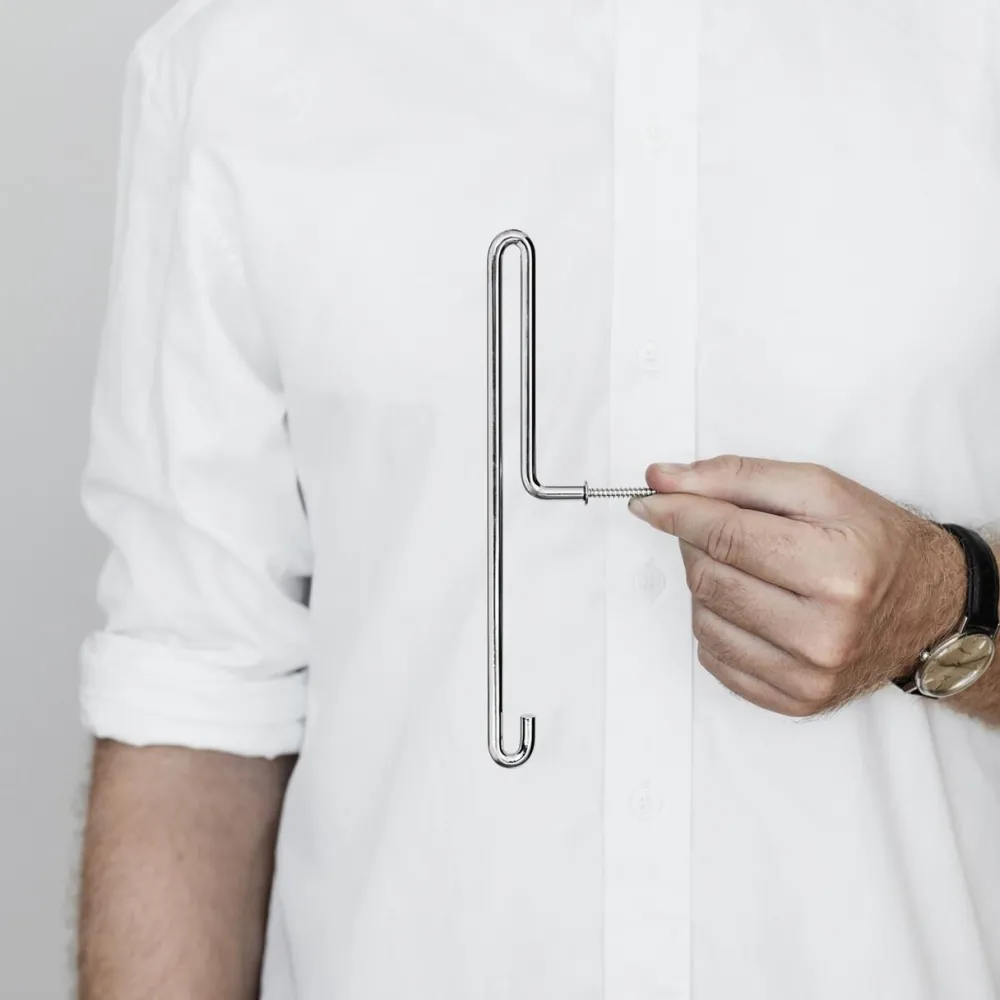 Moebe Knager & Greb>Wall Hook Stainless Steel Large