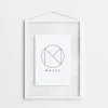Moebe Stue|Andet Boligtilbehør>White Frame A4