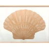 Monika Petersen Stue|Illustrationer & Plakater>Musling-Seashell Gold/Sand