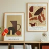 Andet Boligtilbehør|Illustrationer & Plakater>MONNA Studio Design Poster Brown Story 50x70 cm