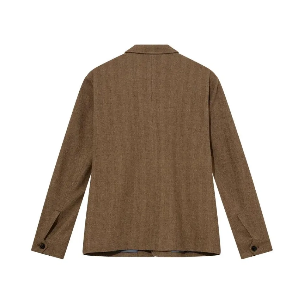 Mos Mosh Gallery Overtøj>Conor Herringbone Jacket Ermine