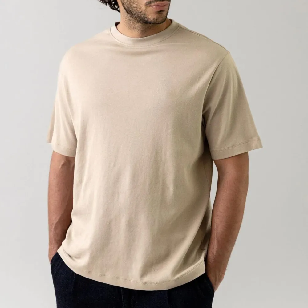 Mos Mosh Gallery Overdele>Darren SS Tee Aluminium