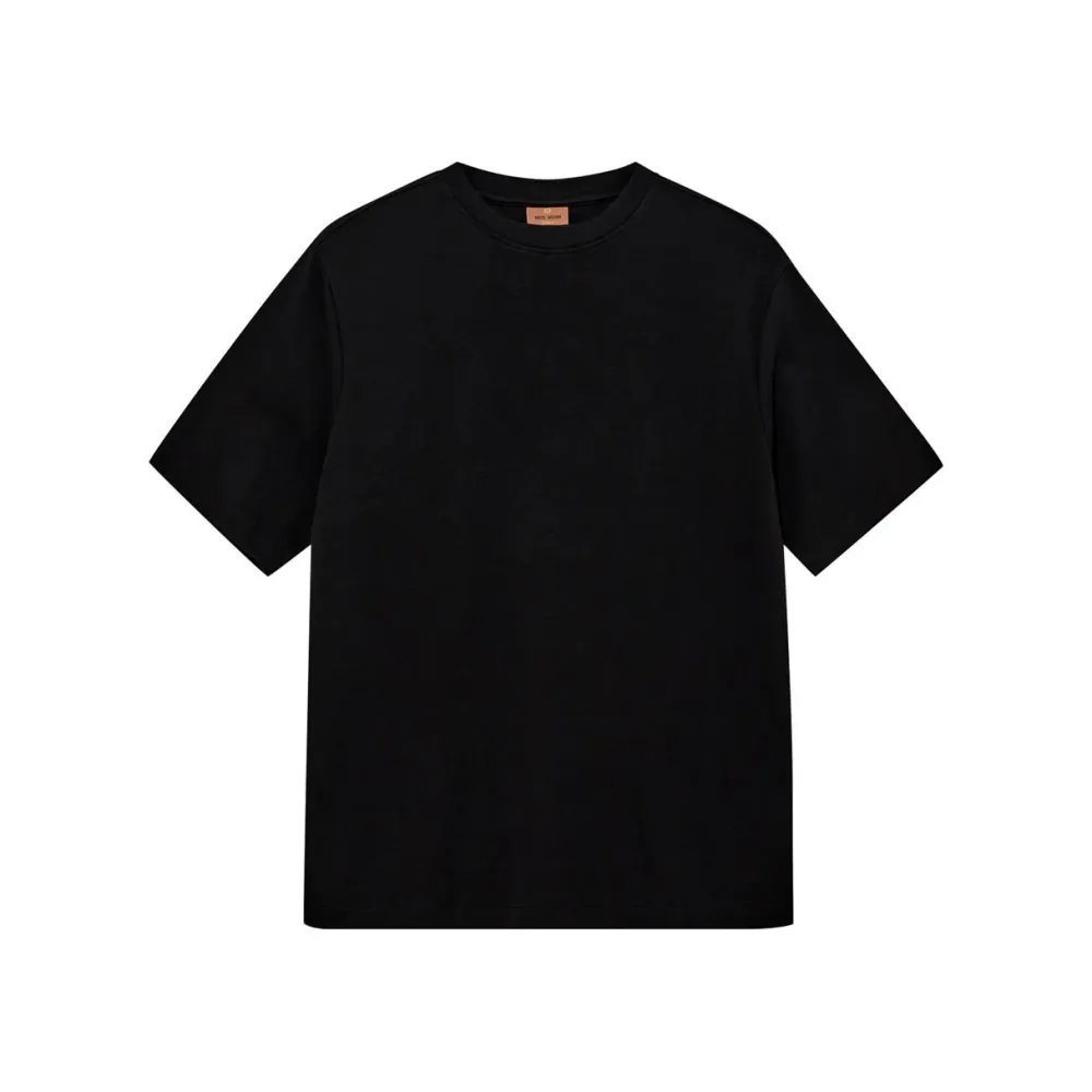 Mos Mosh Gallery Overdele>Darren SS Tee Black