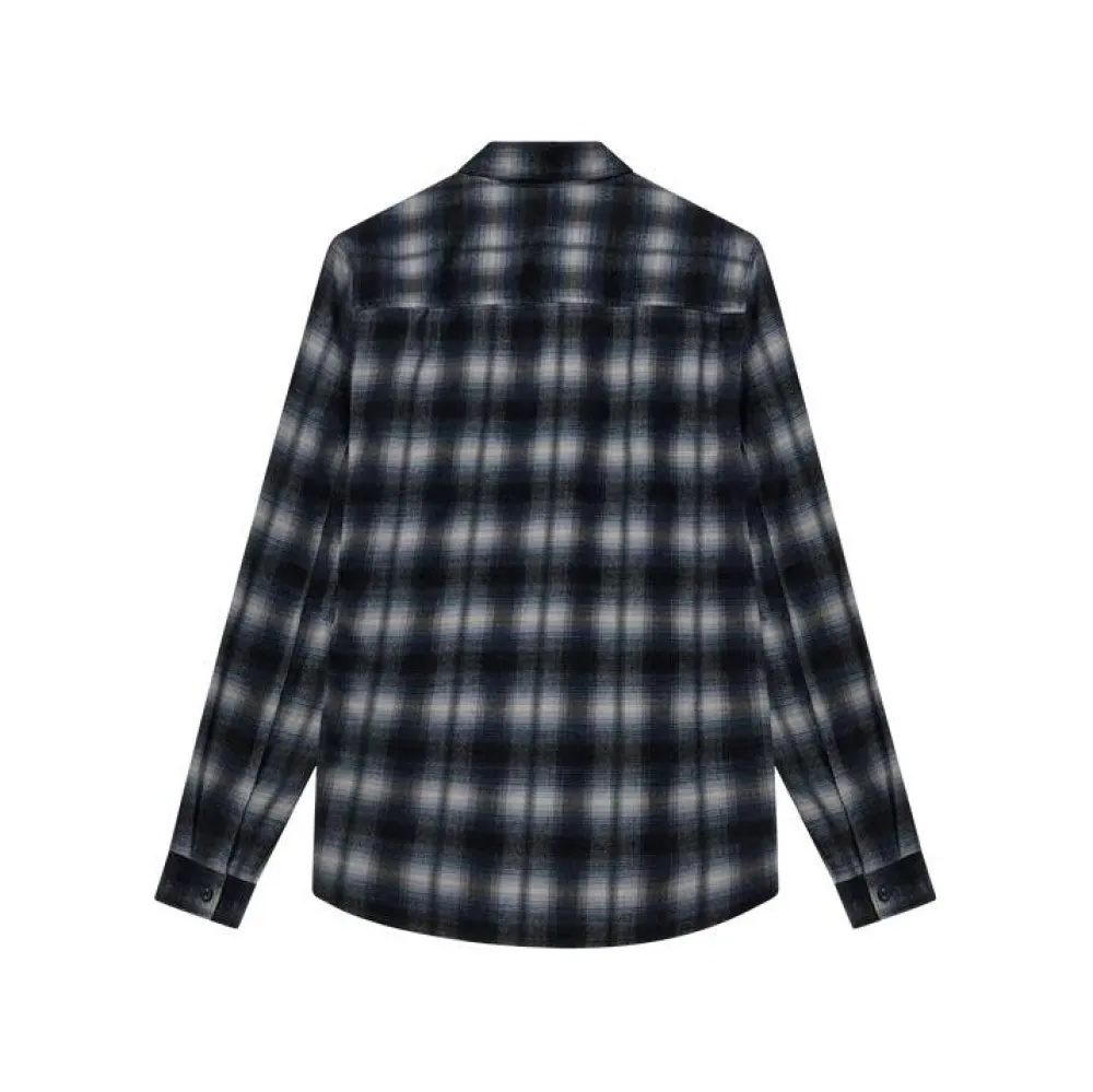 Mos Mosh Gallery Overdele>David Shadow Overshirt Salute Navy