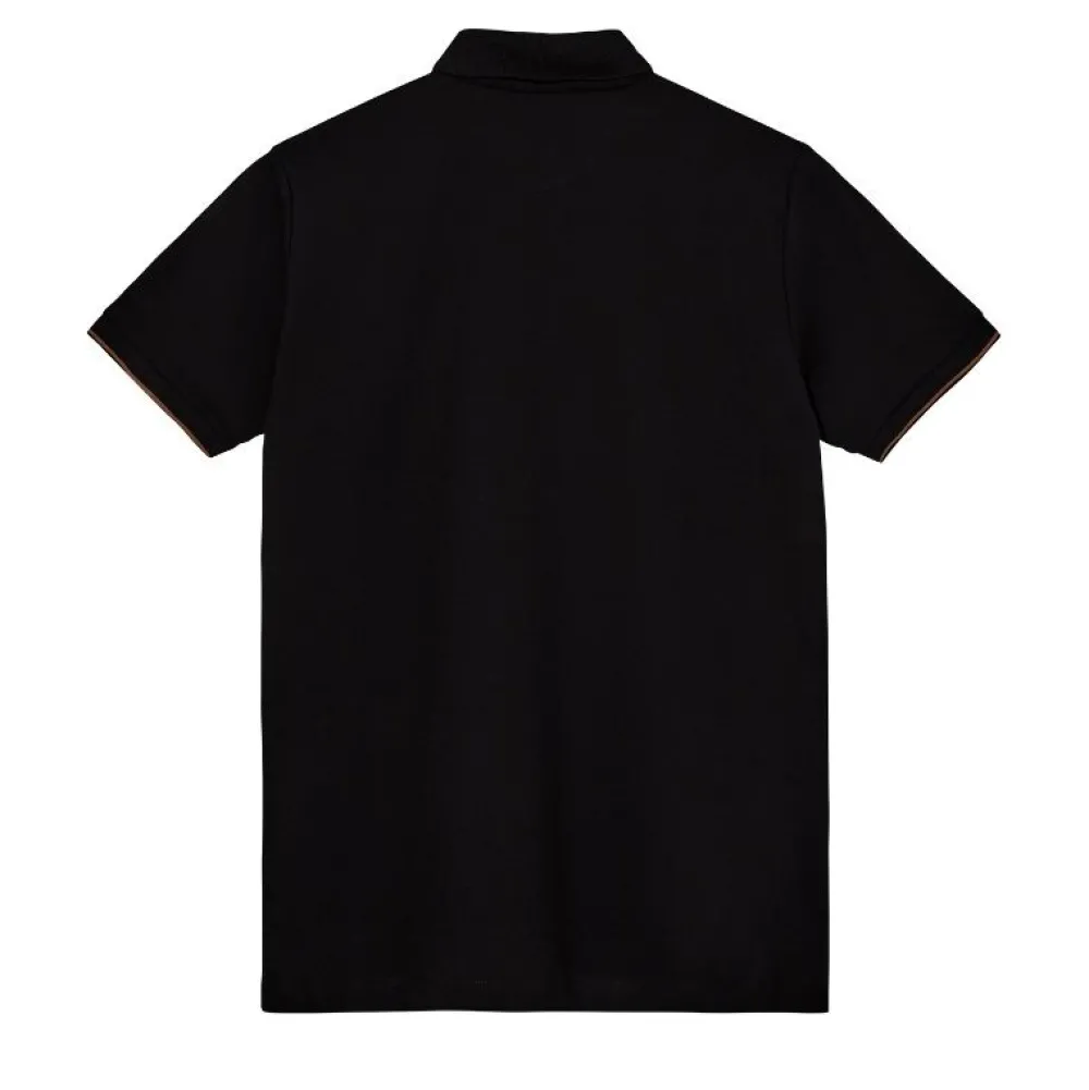 Mos Mosh Gallery Overdele>Harvey Polo SS Tee Black
