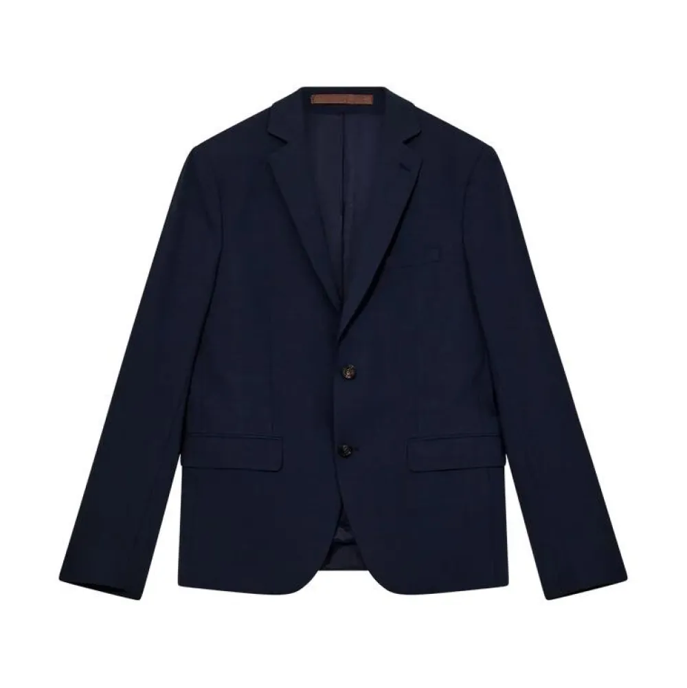 Mos Mosh Gallery Overdele>James Dynamic Luxe Blazer Navy