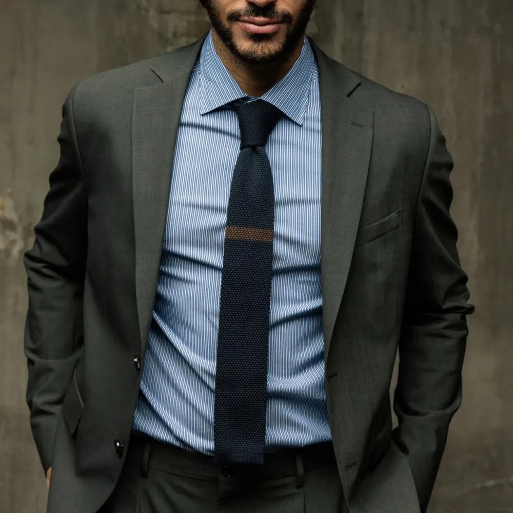 Overdele>Mos Mosh Gallery James Dynamic Luxe Blazer Dark Green