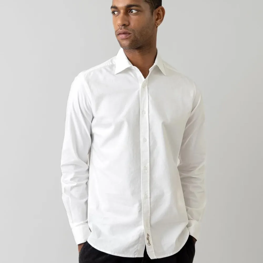 Mos Mosh Gallery Overdele>Marco Oxford Shirt White