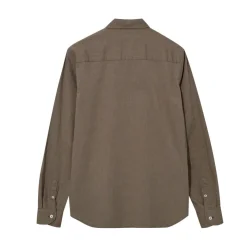 Mos Mosh Gallery Overdele>Marco Oxford Shirt Chocolate Brown