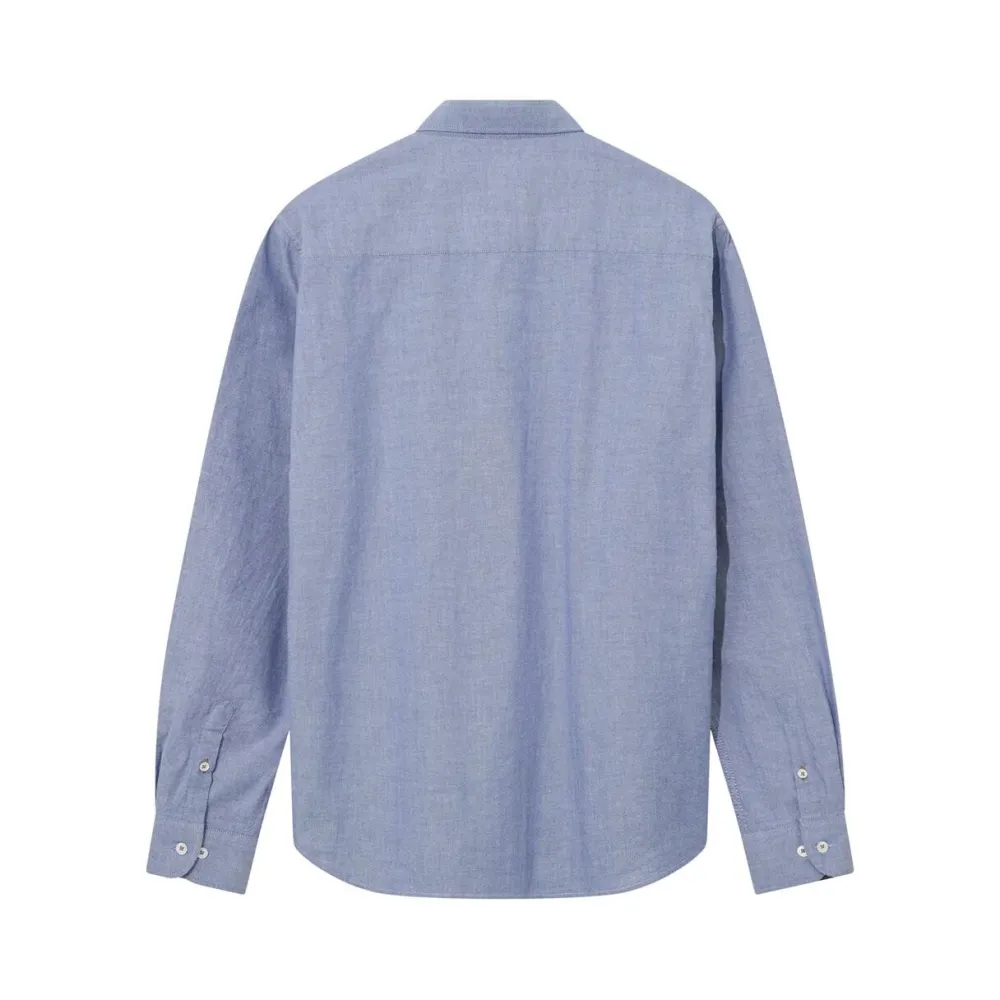 Mos Mosh Gallery Overdele>Marco Oxford Shirt Light Blue