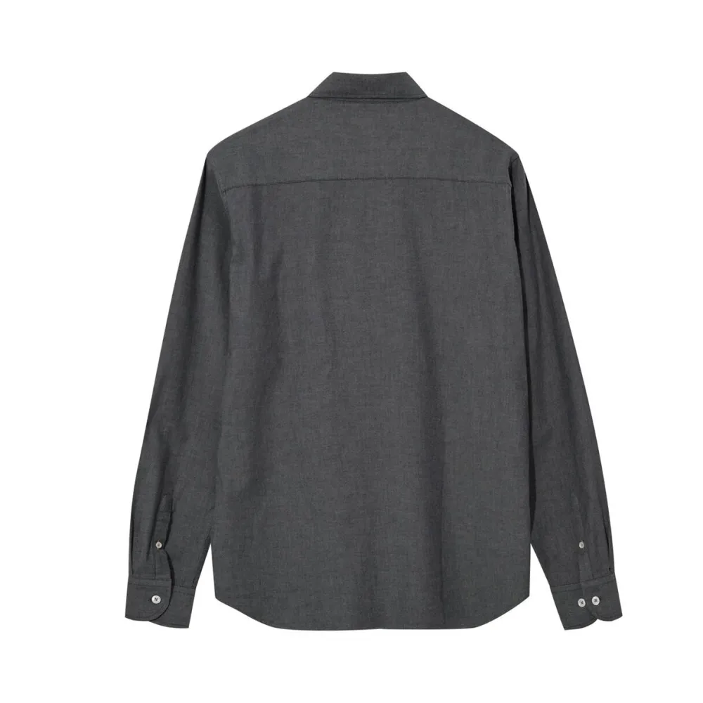 Mos Mosh Gallery Overdele>Marco Oxford Shirt Shade Grey
