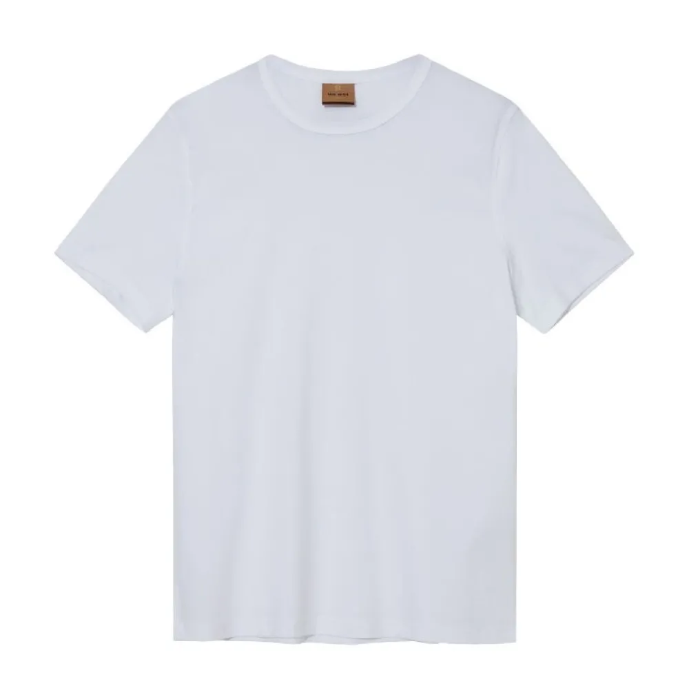 Mos Mosh Gallery Overdele>Perry O-SS Tee White