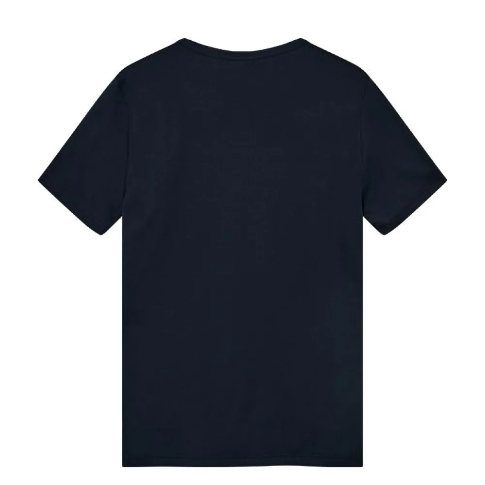Mos Mosh Gallery Overdele>Perry O-SS Tee Navy
