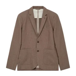 Mos Mosh Gallery Overdele>Williams Plage Blazer Chocolate Chip Melange