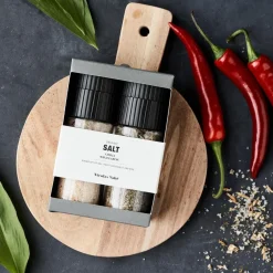 Nicolas Vahé Delikatesser>Gift Box Organic Chili Salt & Wild Garlic