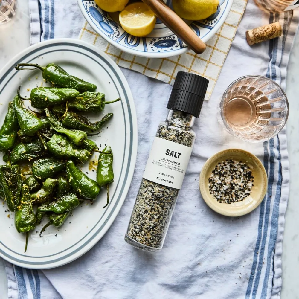 Nicolas Vahé Delikatesser>Salt Garlic & Ginger