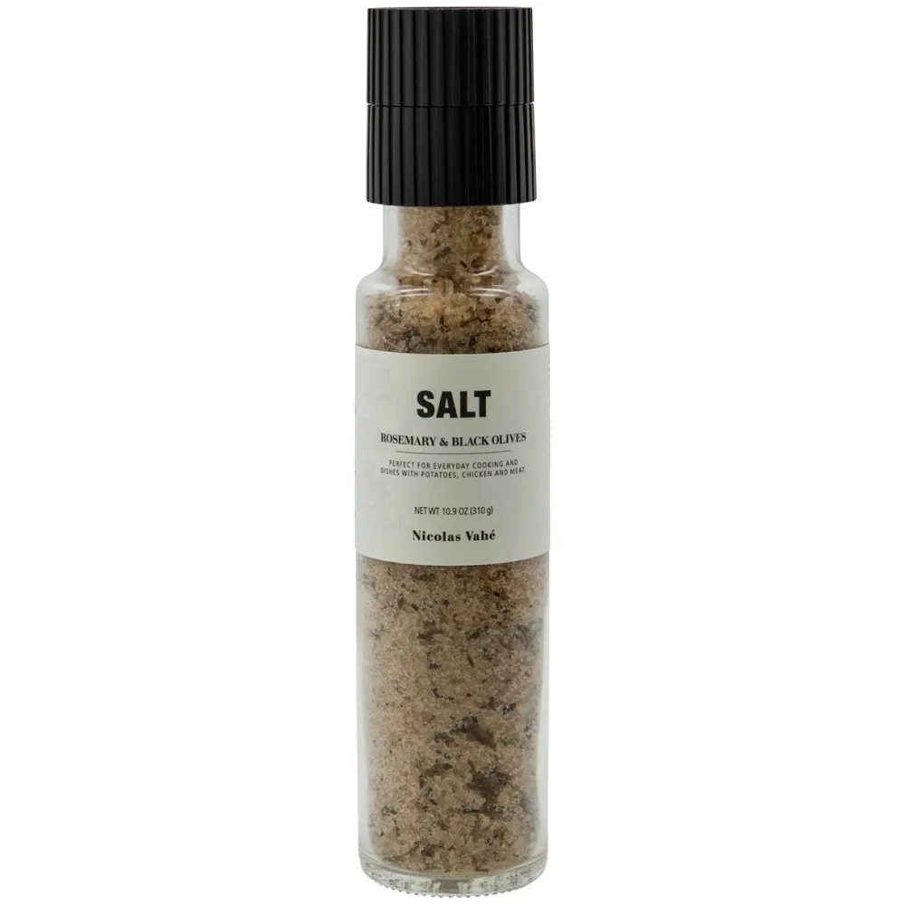 Nicolas Vahé Delikatesser>Salt Rosemary & Black Olives