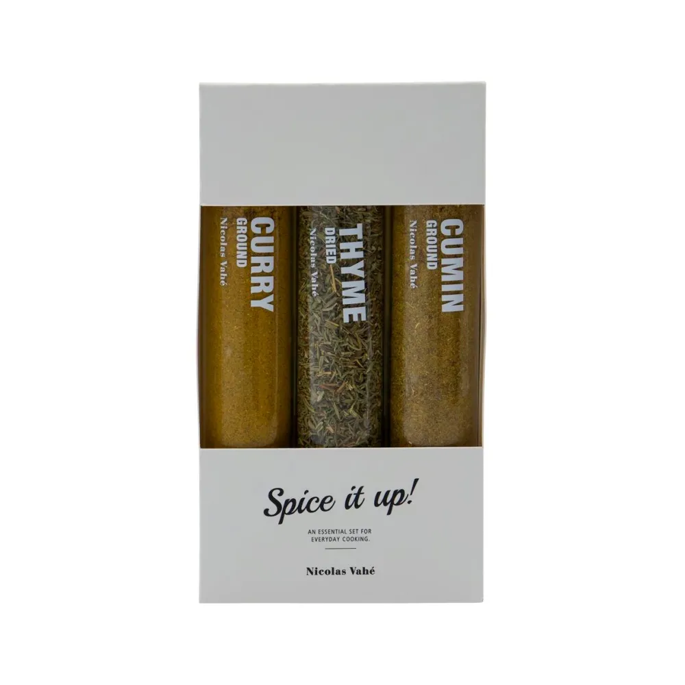 Nicolas Vahé Delikatesser>Spices Curry, Thyme & Cumin