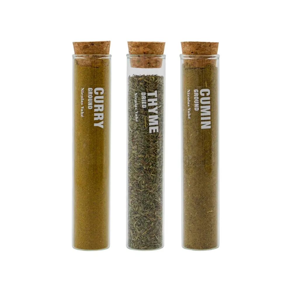 Nicolas Vahé Delikatesser>Spices Curry, Thyme & Cumin