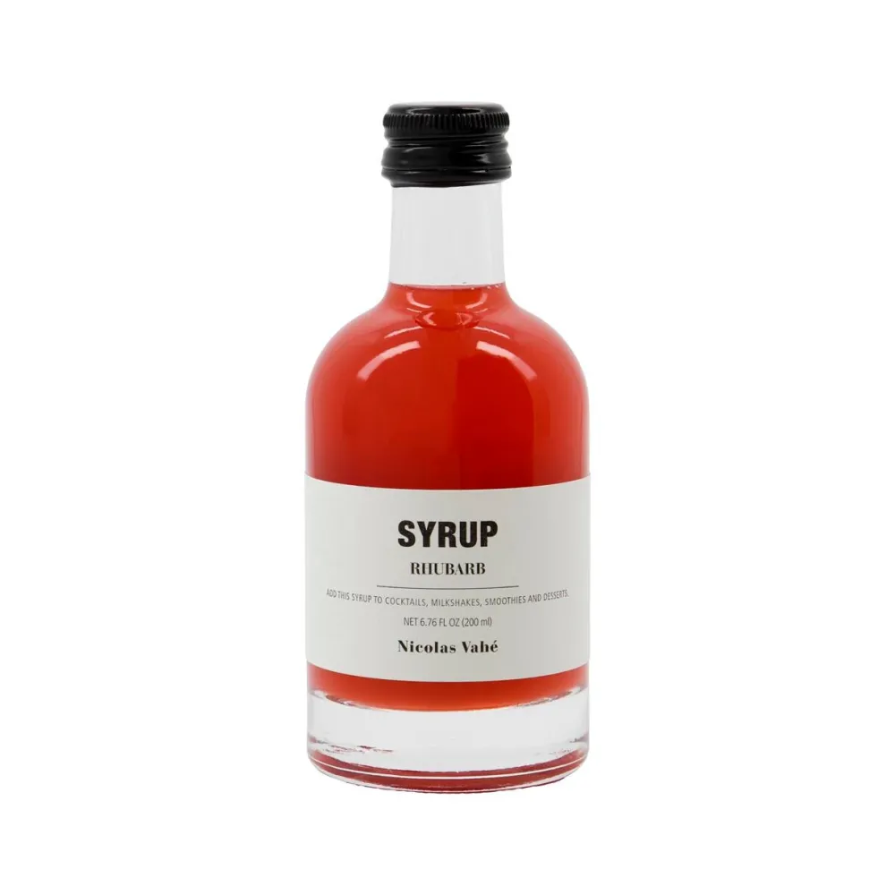 Nicolas Vahé Delikatesser>Syrup Rhubarb